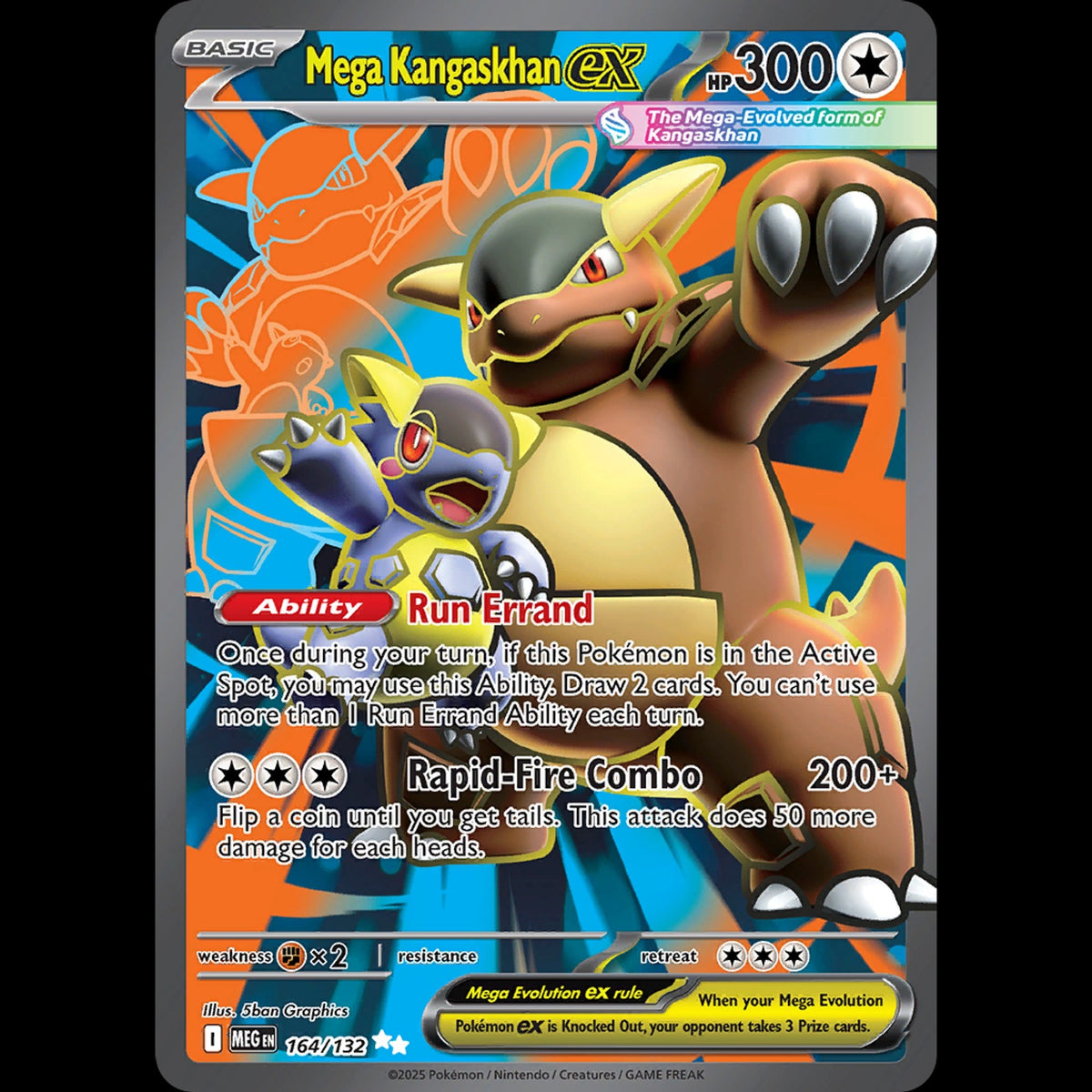 Mega Kangaskhan ex - Mega Evolution #164/132 - Ultra Rare