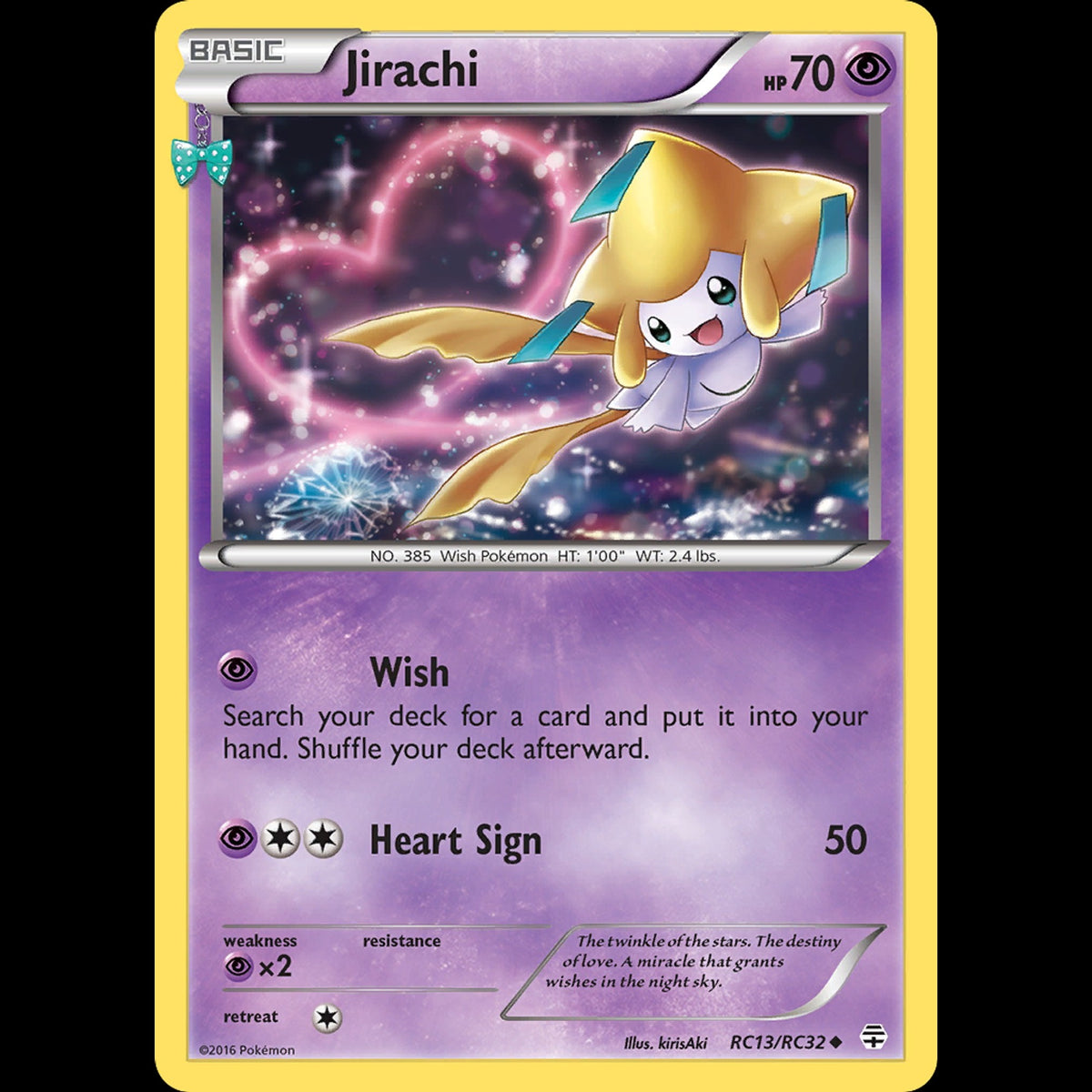 Jirachi - Generations #RC13/RC32 - Uncommon