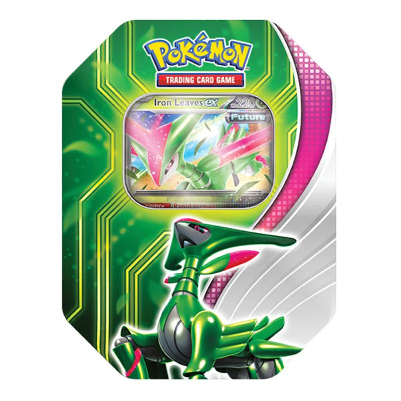 Pokémon TCG Paradox Clash Tin - Iron Leaves ex