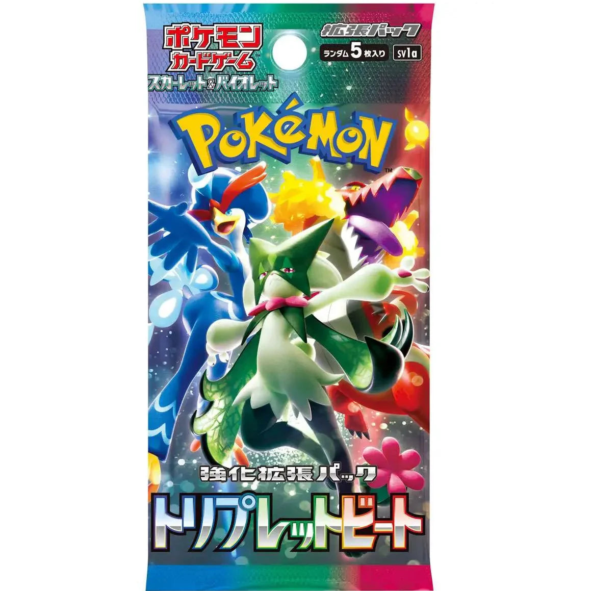 Scarlet & Violet Triple Beat booster pack sv1a (Japanskt)