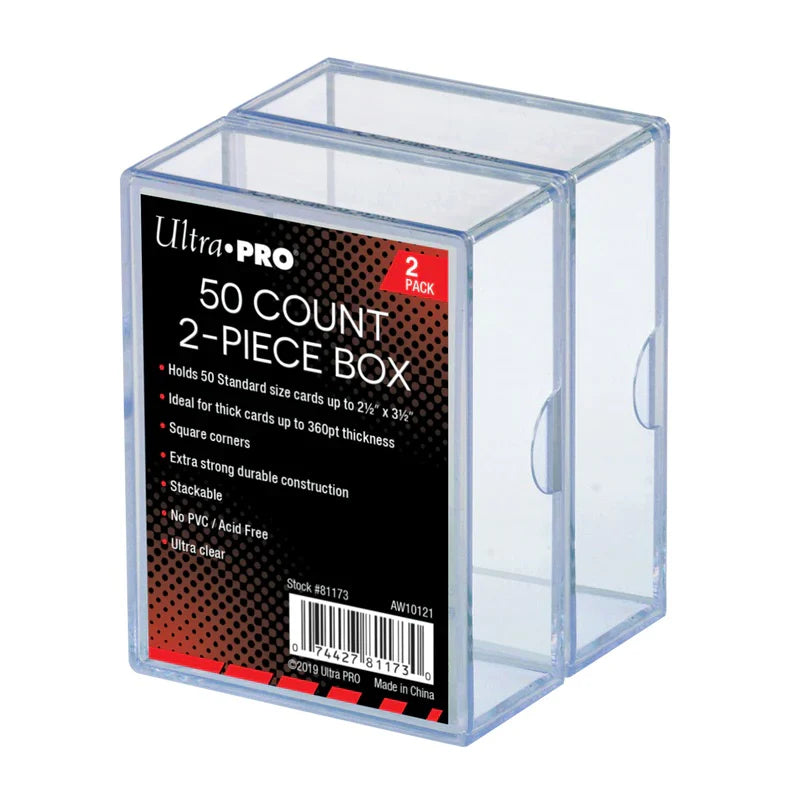 Ultra Pro 50 Count 2-piece Box