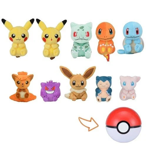 Pokémon Center Plushies