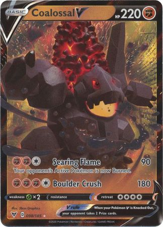 Coalossal V 098/185 Sword & Shield Vivid Voltage
