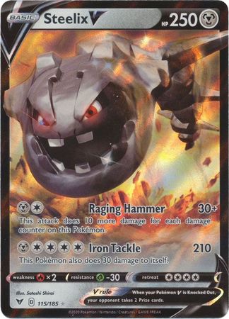Steelix V 115/185 Sword & Shield Vivid Voltage
