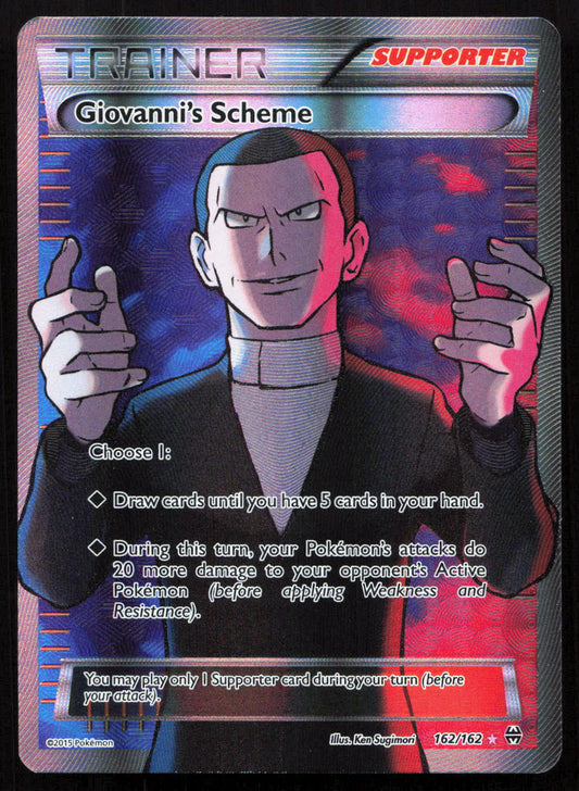 Giovanni's Scheme - BREAKthrough #162/162 - Rare Ultra