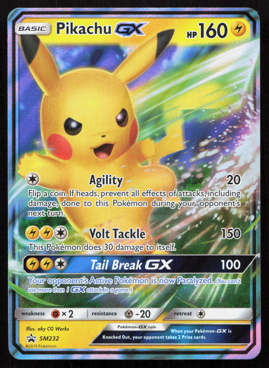 Pikachu-GX - SM Black Star Promos #SM232 - Promo