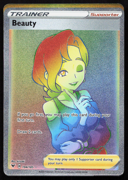 Beauty - Vivid Voltage #194/185 - Rare Rainbow