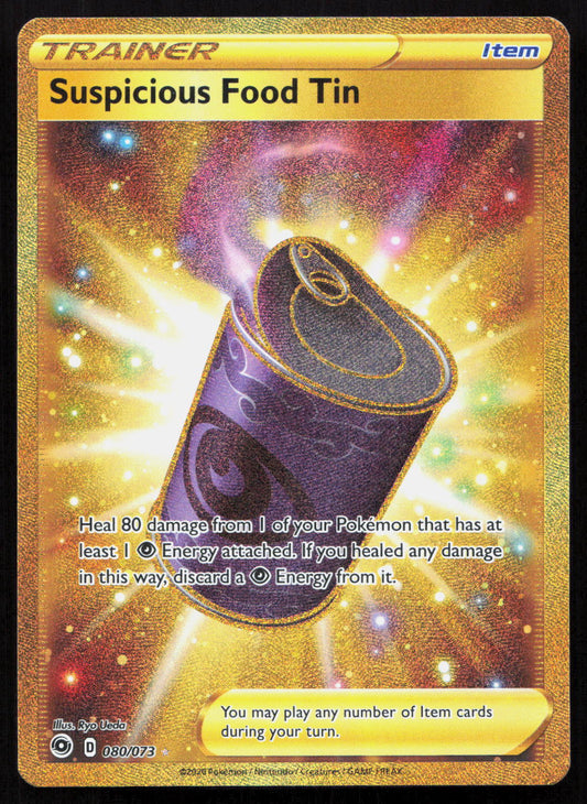 Suspicious Food Tin - Champion's Path #080/073 - Rare Secret