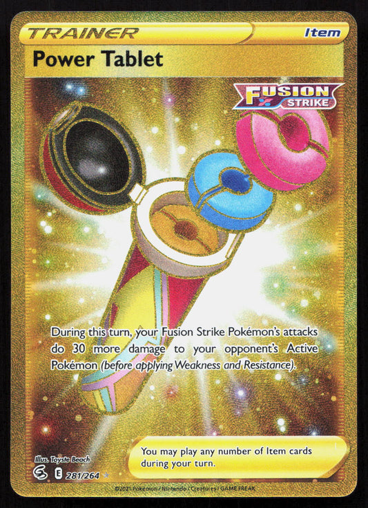 Power Tablet - Fusion Strike #281/264 - Rare Secret