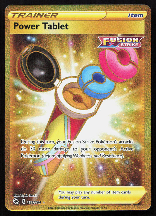 Power Tablet - Fusion Strike #281/264 - Rare Secret
