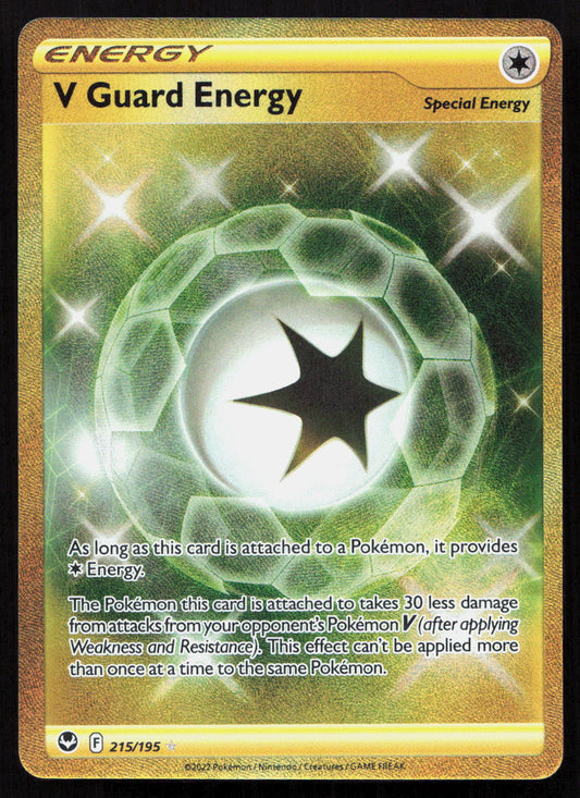 V Guard Energy - Silver Tempest #215/195 - Rare Secret