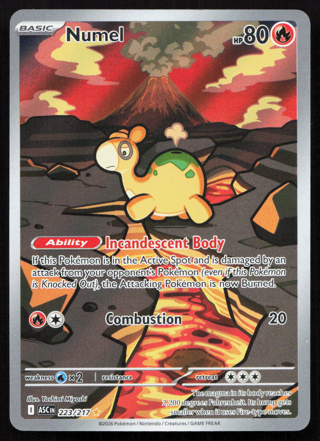 Numel - Ascended Heroes #223/217 - Illustration Rare