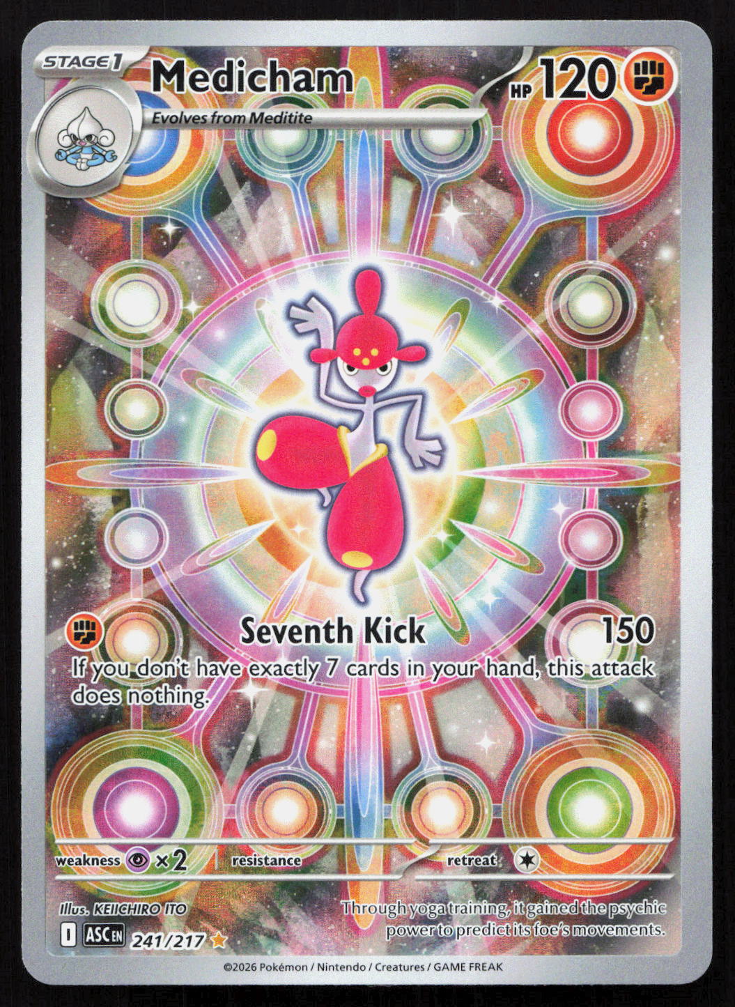 Medicham - Ascended Heroes #241/217 - Illustration Rare