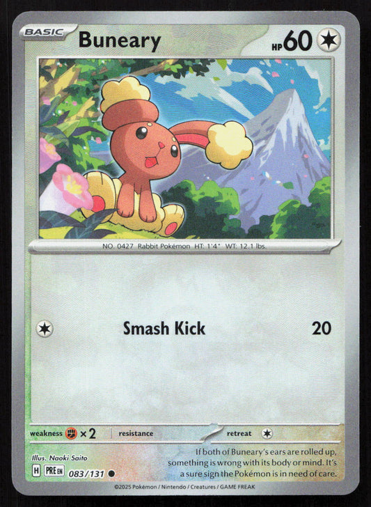 Buneary - Prismatic Evolutions #083/131 - Common