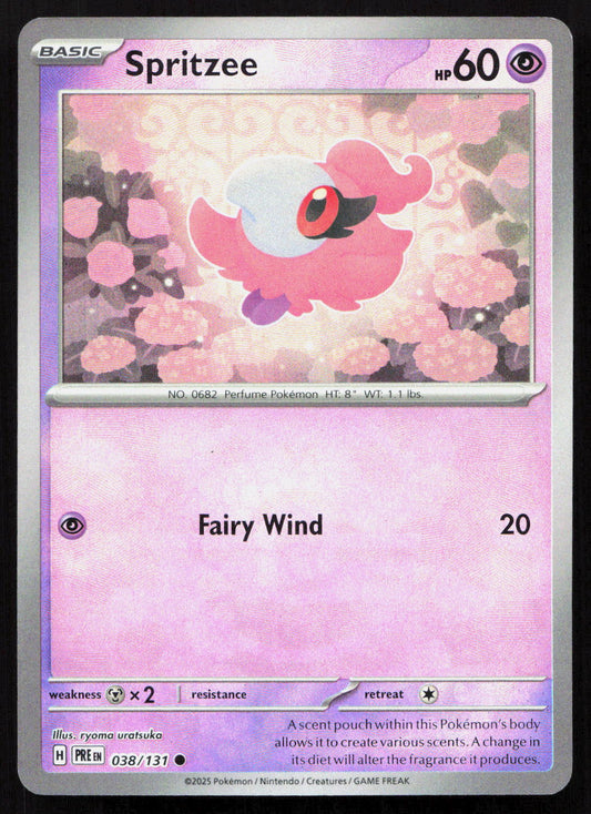 Spritzee - Prismatic Evolutions #038/131 - Common
