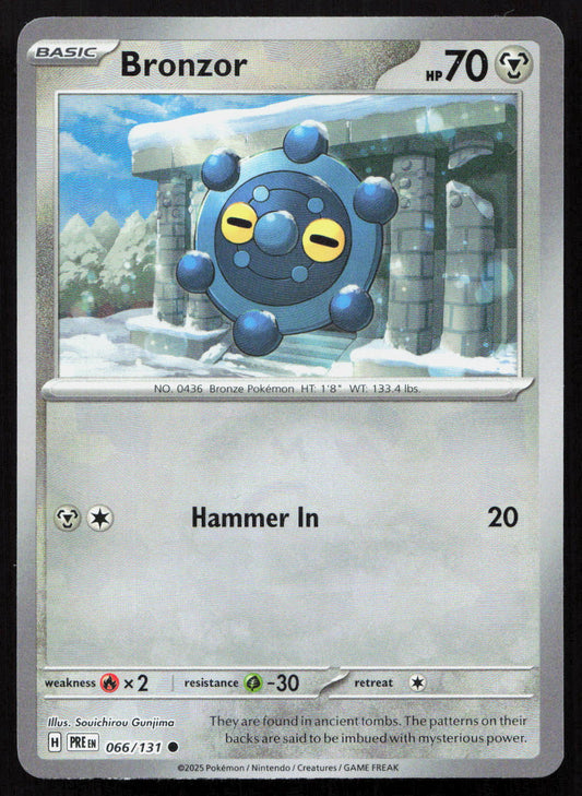 Bronzor - Prismatic Evolutions #066/131 - Common