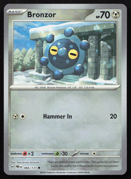 Bronzor - Prismatic Evolutions #066/131 - Common