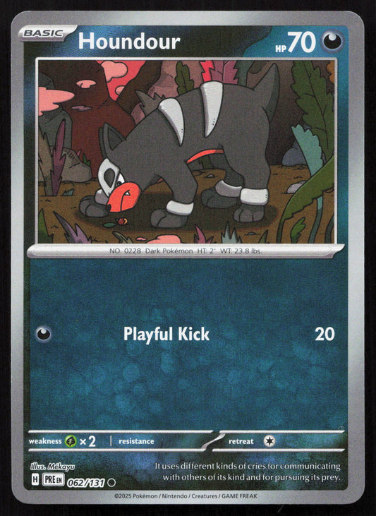 Houndour - Prismatic Evolutions #062/131 - Common