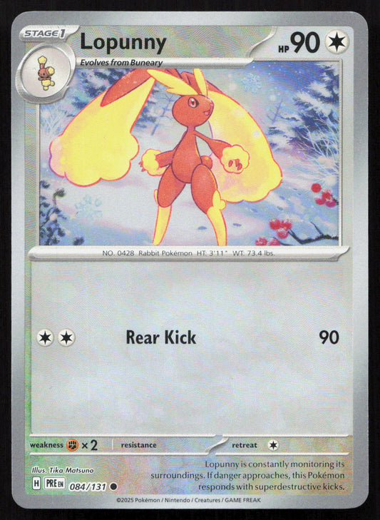 Lopunny - Prismatic Evolutions #084/131 - Common
