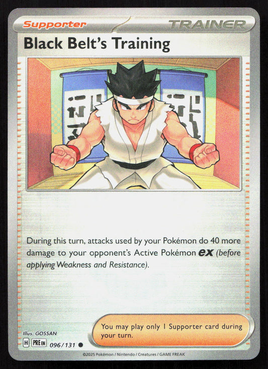Black Belt's Training - Prismatic Evolutions #096/131 - Common