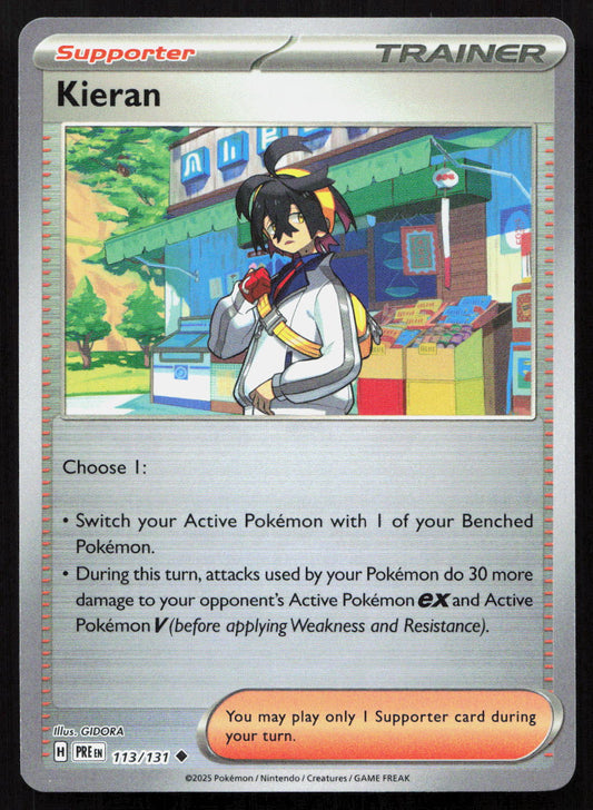 Kieran - Prismatic Evolutions #113/131 - Uncommon
