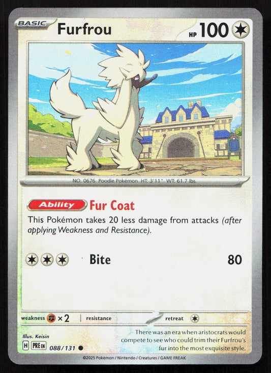 Furfrou - Prismatic Evolutions #088/131 - Common