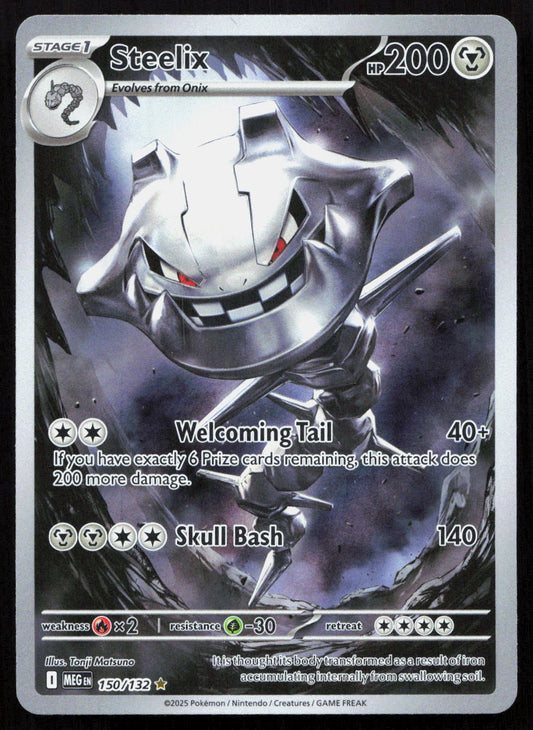 Steelix - Mega Evolution #150/132 - Illustration Rare