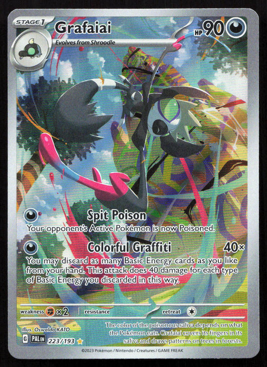 Grafaiai - Paldea Evolved #223/193 - Illustration Rare