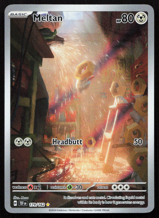 Meltan - Temporal Forces #179/162 - Illustration Rare