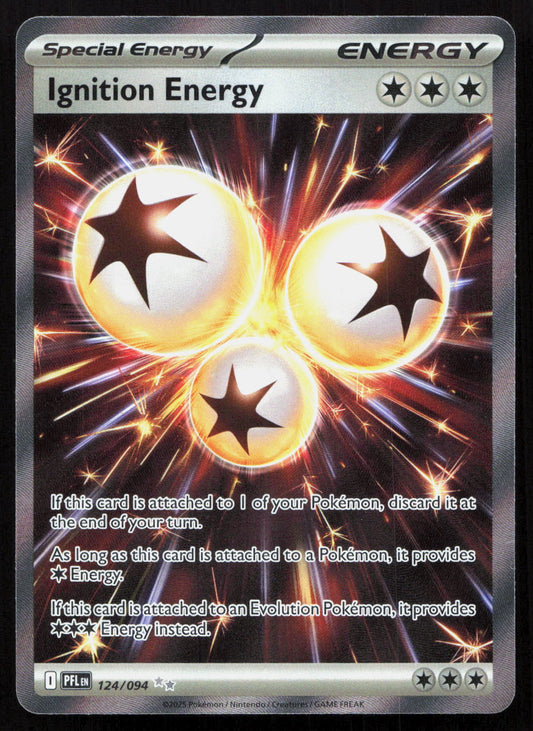 Ignition Energy - Phantasmal Flames #124/094 - Ultra Rare