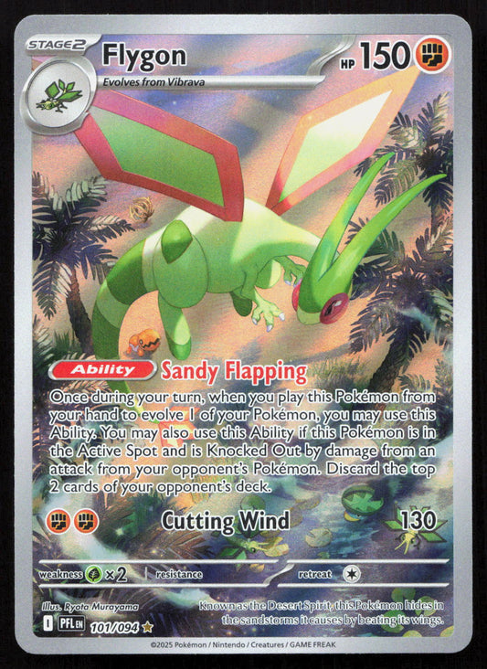Flygon - Phantasmal Flames #101/094 - Illustration Rare