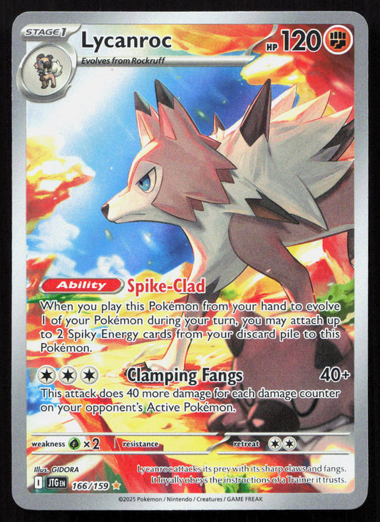 Lycanroc - Journey Together #166/159 - Illustration Rare