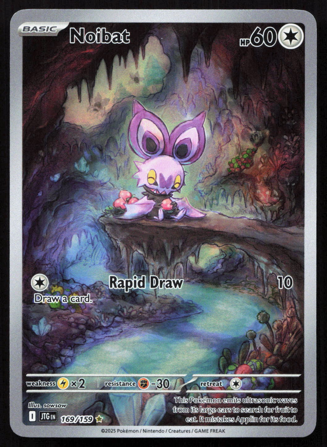 Noibat - Journey Together #169/159 - Illustration Rare