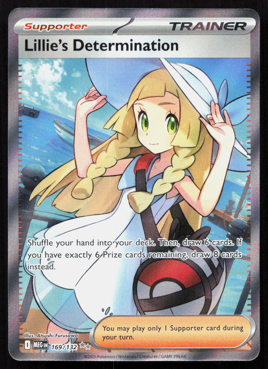 Lillie's Determination - Mega Evolution #169/132 - Ultra Rare