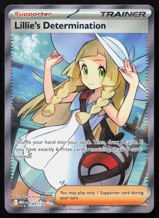 Lillie's Determination - Mega Evolution #169/132 - Ultra Rare