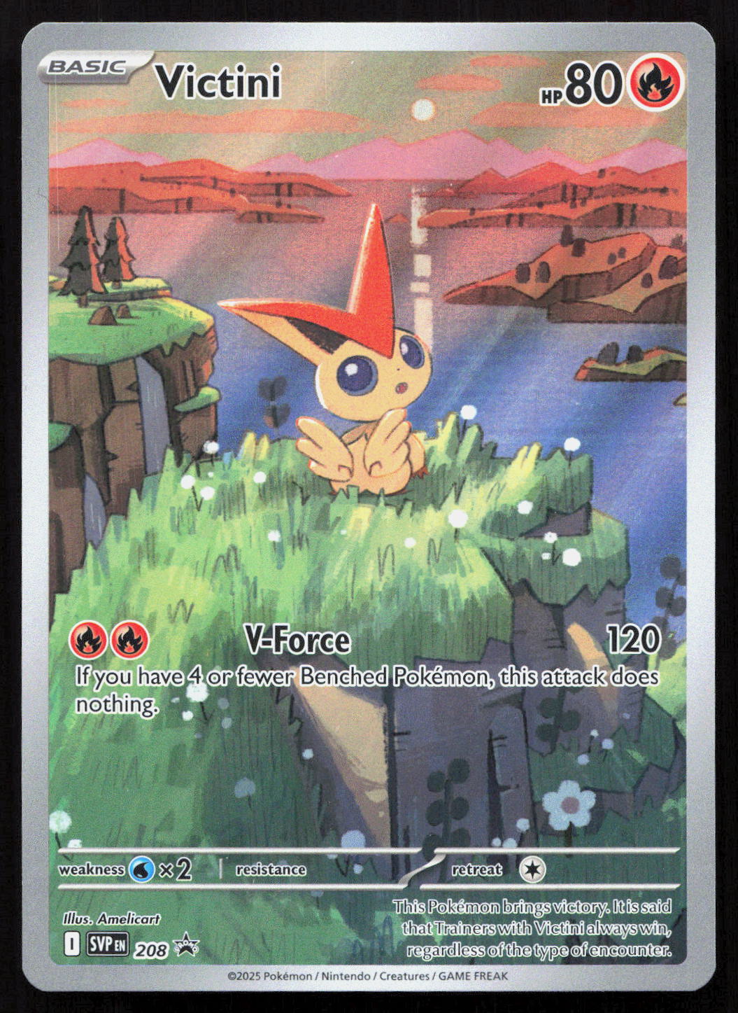 Victini - Scarlet & Violet Black Star Promos #208 - Promo