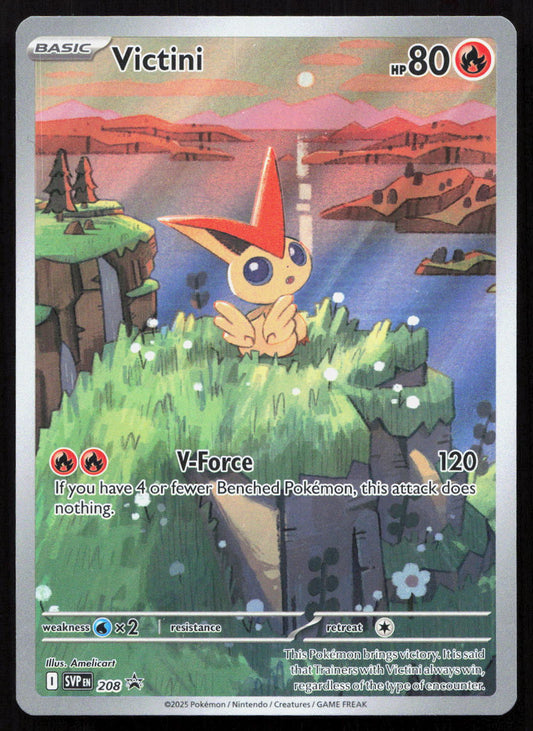 Victini - Scarlet & Violet Black Star Promos #208 - Promo
