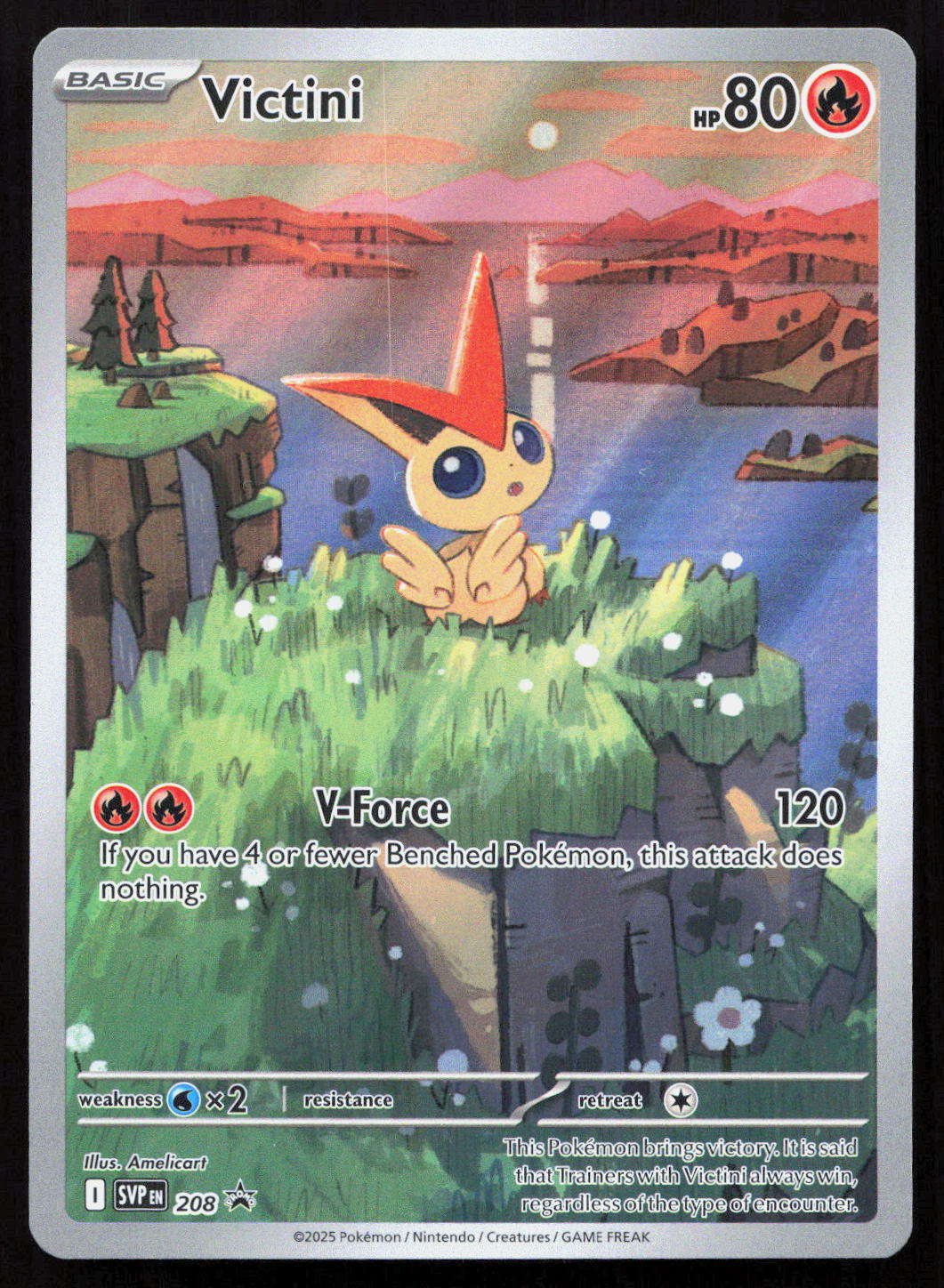Victini - Scarlet & Violet Black Star Promos #208 - Promo