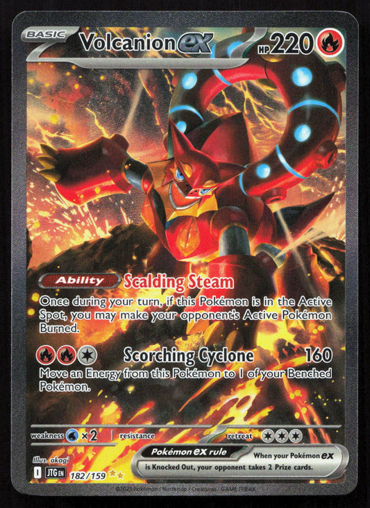 Volcanion ex - Journey Together #182/159 - Special Illustration Rare
