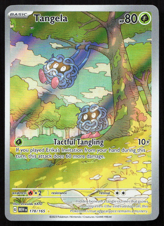 Tangela - 151 #178/165 - Illustration Rare