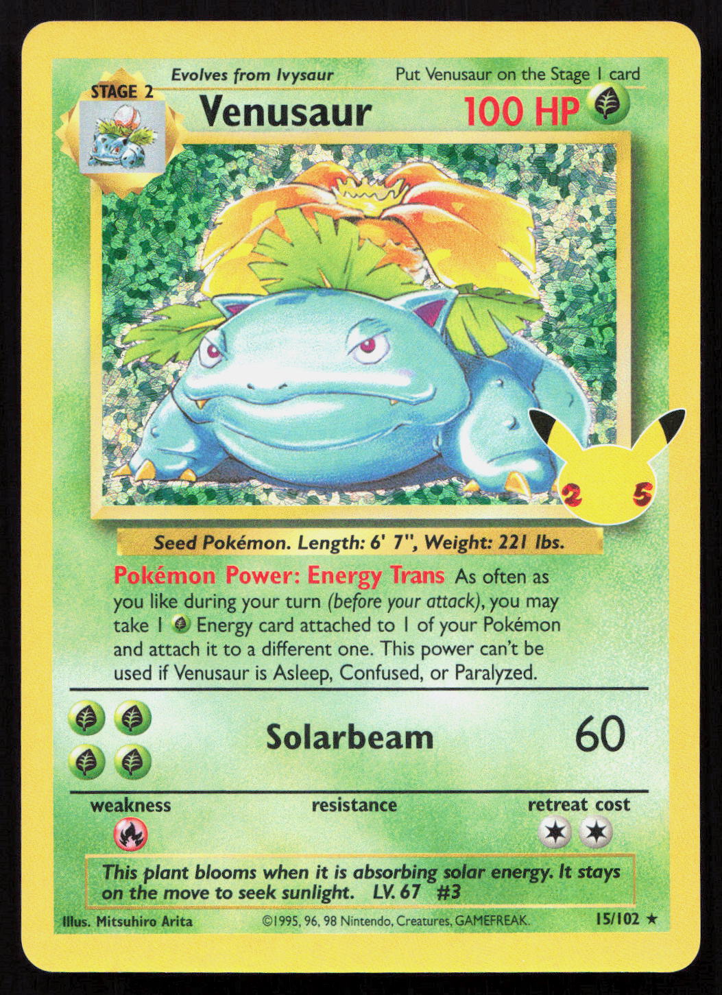 Venusaur - Celebrations: Classic Collection #15 - Classic Collection