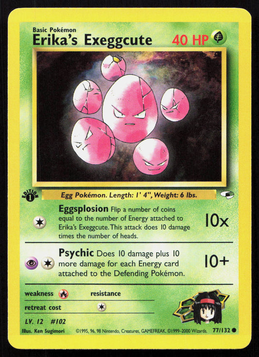 Erika's Exeggcute - Gym Heroes #77/132 - Common