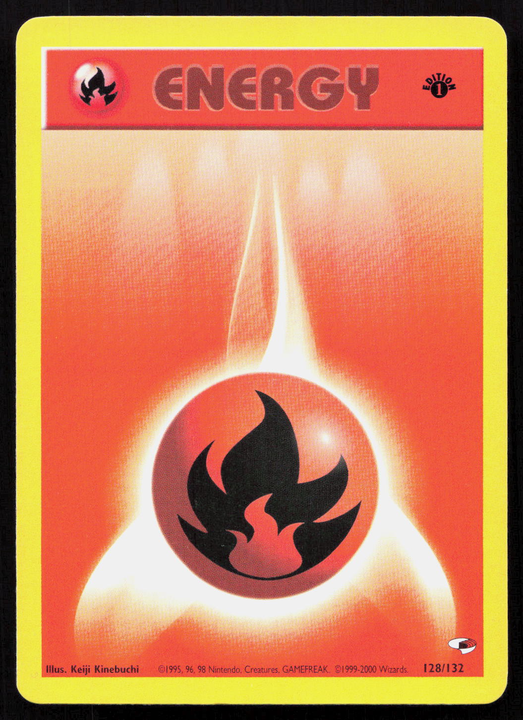 Fire Energy - Gym Heroes #128/132 - Common