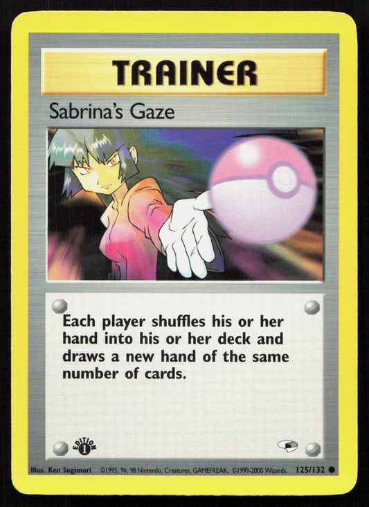 Sabrina's Gaze - Gym Heroes #125/132 - Common