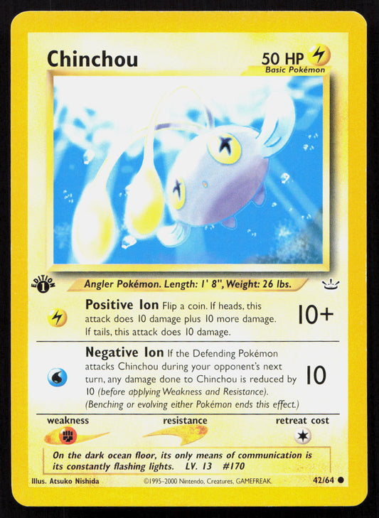 Chinchou - Neo Revelation #42/64 - Common