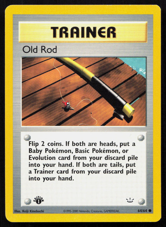 Old Rod - Neo Revelation #64/64 - Common