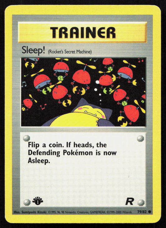 Sleep! - Team Rocket #79/82 - Common