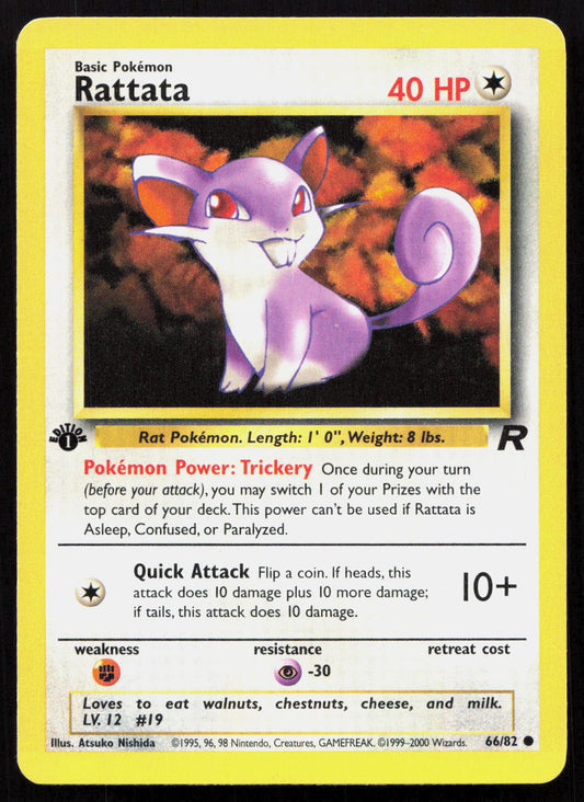 Rattata - Team Rocket #66/82 - Common