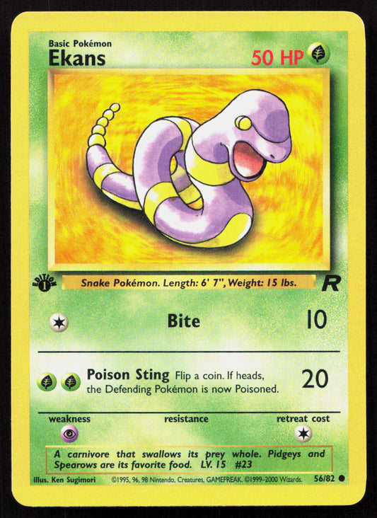 Ekans - Team Rocket #56/82 - Common
