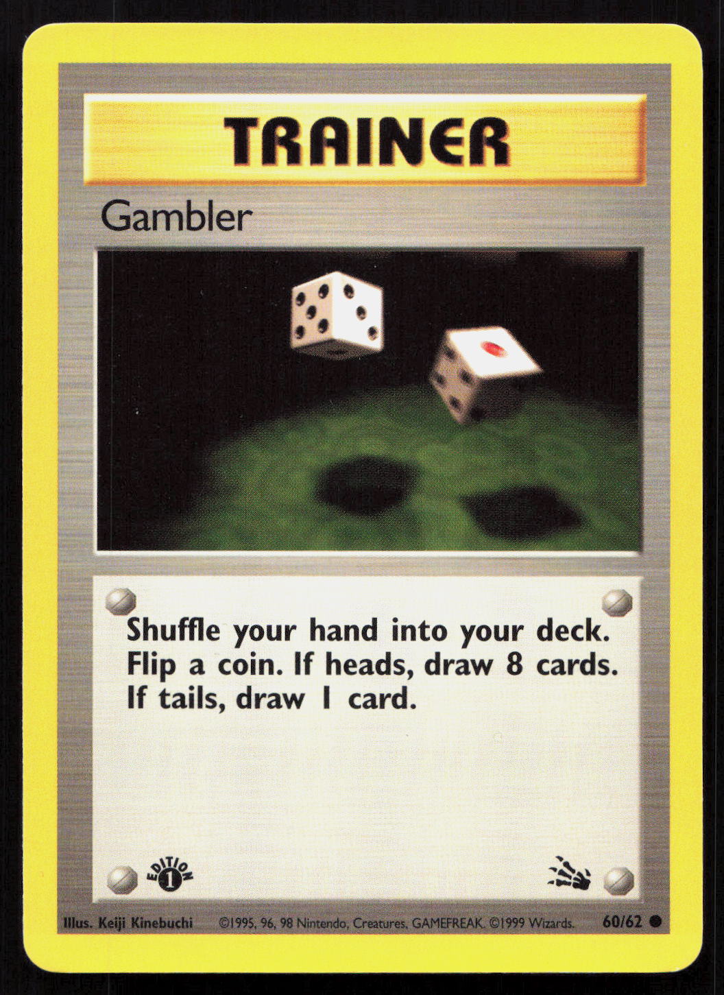 Gambler - Fossil #60/62 - Common